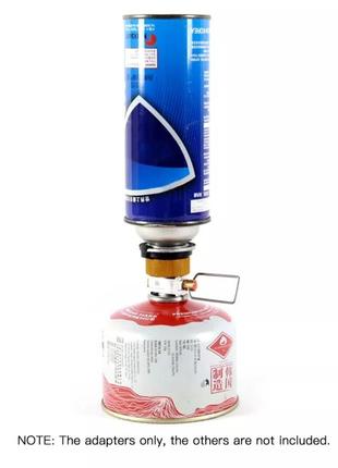 Переходник для газовых баллонов резьбового типа epi-gas, с игольчатым вентилем. мама-мама.