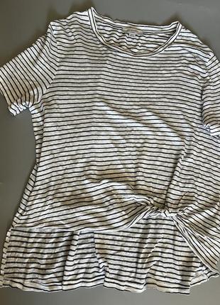 Льняна футболка allsaints