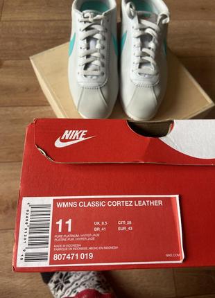 Nike cortez classic leather3 фото