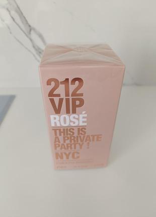 Carolina herrera 212 vip rosé 50 мл