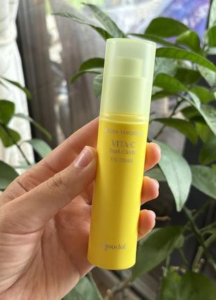 Goodal - green tangerine vita c dark circle eye cream - осветляющий крем под глаза 30ml крем под глаза с витамином с
