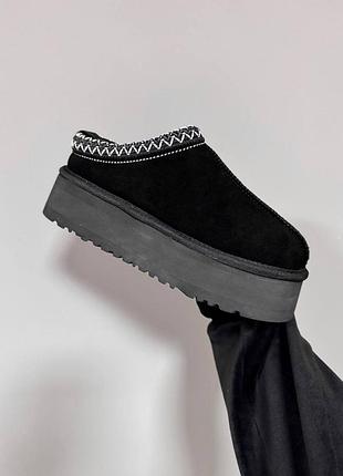 Угги угги угги угг ugg tazz platform black5 фото