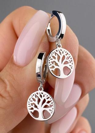 Серьги дерево жизни