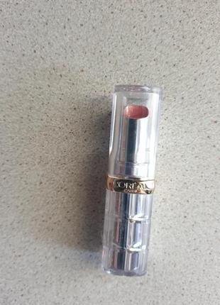 Loreal color riche shine увлажняющая помада