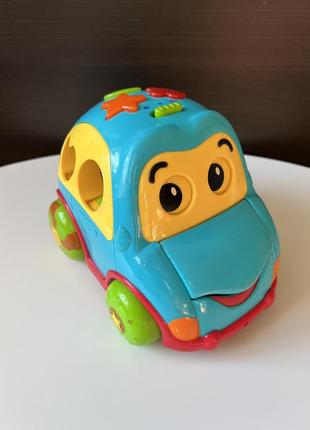 Музыкальная машинка на английском языке, без фигурок