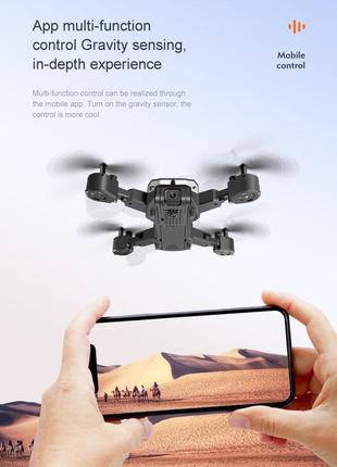 Квадрокоптер дрон g6 pro, 4k, широкоугольная hd-камера, gps, wi-fi, fpv 5g9 фото