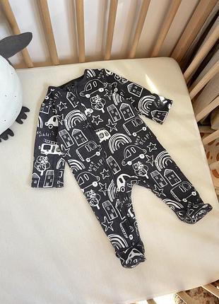 Человечек ромпер для малыша теплый