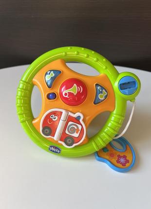 Интерактивный руль chicco для детей, без крепления