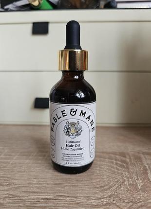 Олійка для зміцнення волосся fable & mane holiroots pre-wash hair treatment oil, 55 мл