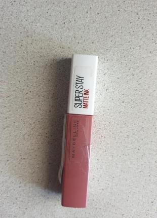 Maybelline super stay matte int стойкая матовая помада ( тестер)