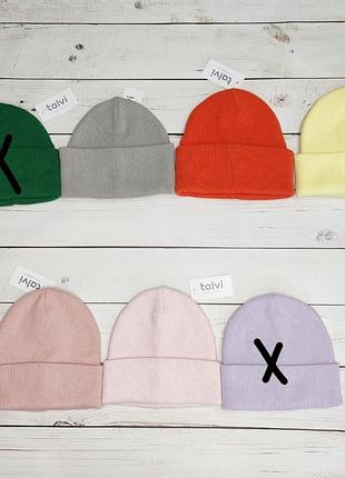 Шапка 52-58рр зеленый talvi