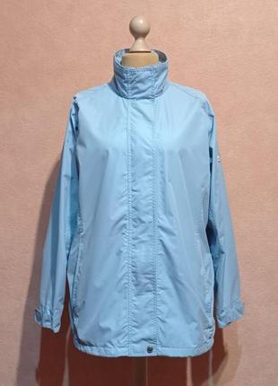 Небесного цвета женская легкая куртка, jx j jeantex (германия).