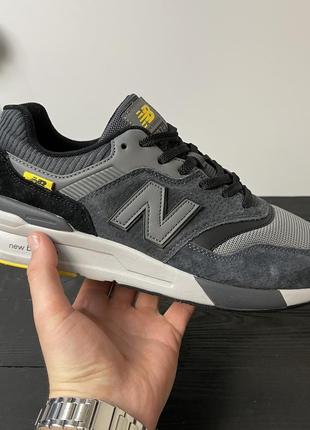 Чоловічі кросівки nb 997 grey yellow арт 2065
