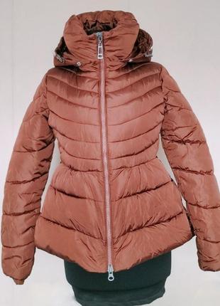 Пуховик жіночий, куртка, зручний для вагітних