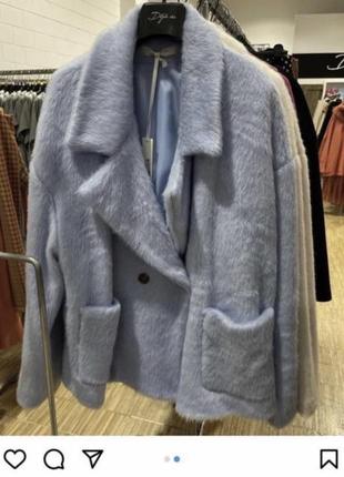 Новое из лимитированной коллекции итальянская шубка пальто 54-56 р