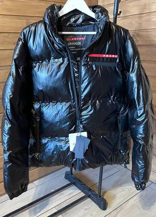 Зимняя куртка мужская prada люкс качество