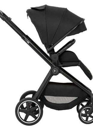 Коляска для ребенка универсальная 3 в 1 freeon zack, черный