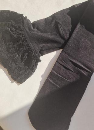 Фантазийные чулки с эффектом надколков