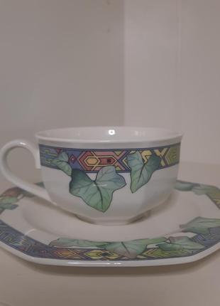 Чашка и блюдце villeroy& boch