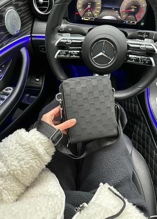 Чоловіча сумка lv crossbag чорна