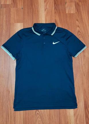 Мужская уникальная спортивная футболка поло nike оригинал