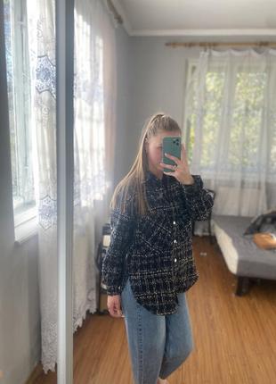 Твидовая рубашка