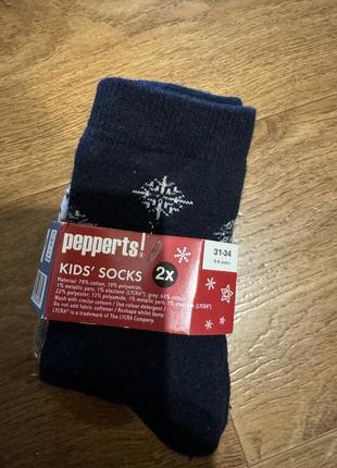 Шкарпетки зимові новорічні