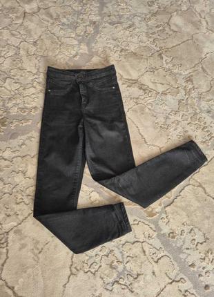 Джинсы черные river island р.s