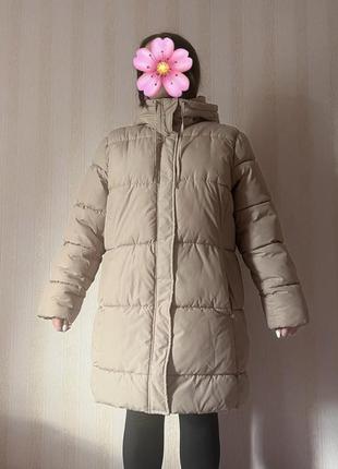 Куртка удлиненная женская зимняя