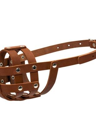 Намордник м'який "collar" №0 (спанієль) коричневий