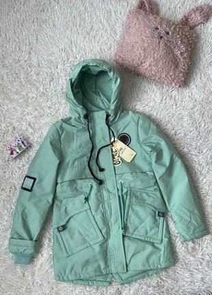 Куртка подовжена демі