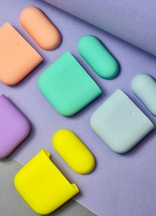 Чохол silicone case slim for airpods 27 фото