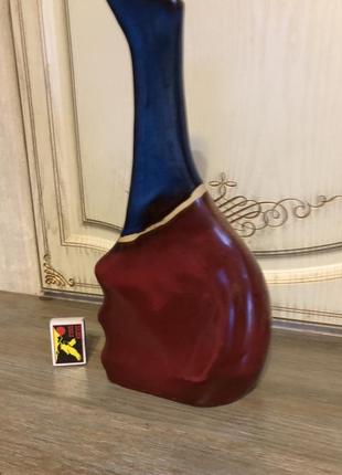 Vintage art studio pottery ваза ,ваза абстракция