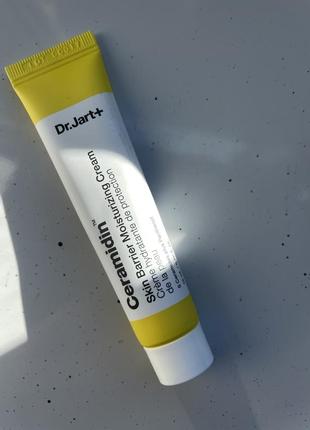 Крем для обличчя живильний dr. jart+ ceramidin skin barrier moisturizing cream, 15 мл