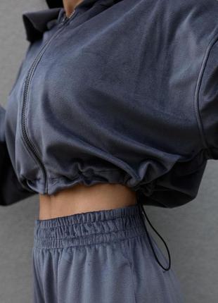 Велюровий костюм двійка. s-xl у трьох кольорах