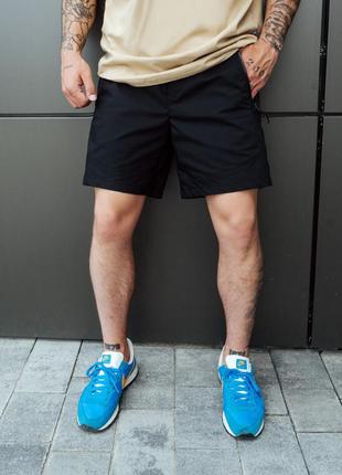 Шорты повседневные черные staff me black