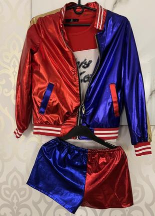 Костюм харли гарли квинн harley harley quinn на хелловин halloween
