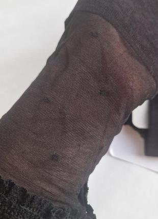 Фантазийные чулки с эффектом надколков