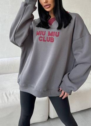 Свитшот miumiu