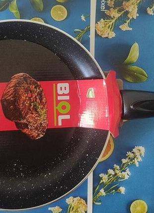 Сковорода с антипригарным покрытием биол 2611п (26 см)2 фото