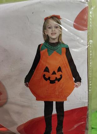 Карнавальный костюм детский для девочки  halloween carnival costume тыква