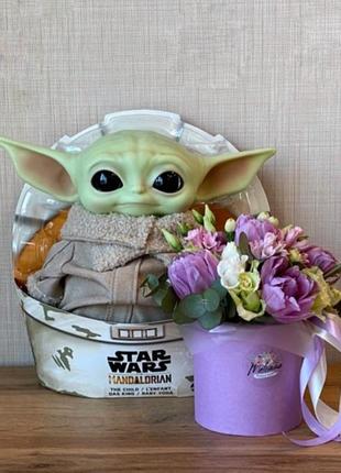 Мягкая игрушка малыш йода (грогу) звездные войны| star wars