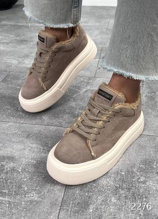 Кеды визон, тепли