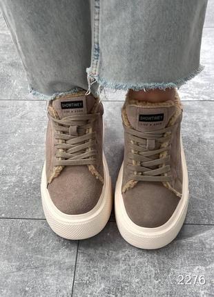 Кеды визон, тепли