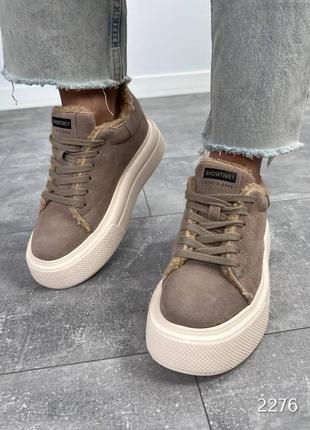 Кеды визон, тепли