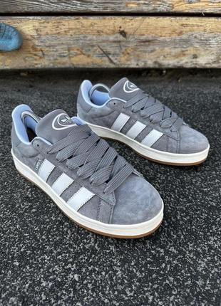 Кросівки adidas campus (dark gray)