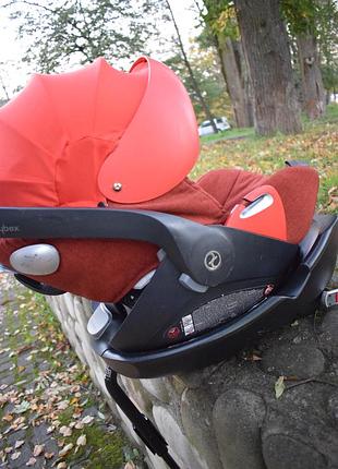 Автокрісло автокресло розкладне cybex cloud q plus base q fix база q fix