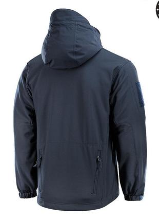 M-tac куртка soft shell с подстежкой dark navy blue 2xl4 фото