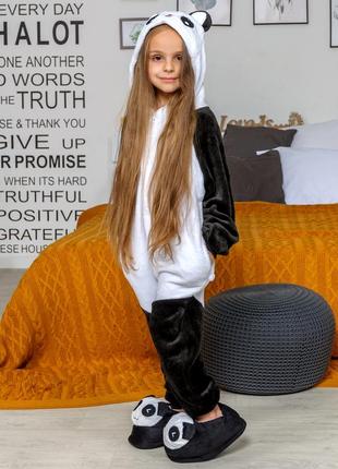 Пижама кигуруми панда детская женская мужская кенгуруми кенгуру кигурумы