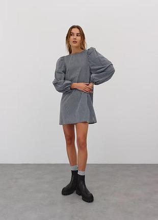 Прямое свободное платье в принт primark3 фото